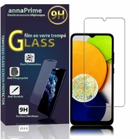 Samsung Galaxy A03 6.5" (non compatible Galaxy A03S/ A03 Core): 1 Film de protection d'écran Verre Trempé