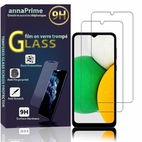 Samsung Galaxy A03 Core 6.5" SM-A032F SM-A032M SM-A032F/DS SM-A032M/DS (non compatible Galaxy A03/ A03S): Lot / Pack de 2 Films de protection d'écran Verre Trempé