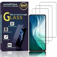 Xiaomi Mi 11i/ Mi 11X/ Mi 11X Pro 6.67" M2012K11G M2012K11AI M2012K11I (non compatible Xiaomi Mi 11/ Mi 11 Pro 6.81"): Lot / Pack de 3 Films de protection d'écran Verre Trempé