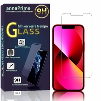 Apple iPhone 13 mini 5.4" A2628 A2481 A2626 A2629 A2630 (non compatible avec iPhone 13/ 13 Pro/ 13 Pro Max): 1 Film de protection d'écran Verre Trempé