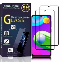 Samsung Galaxy M02 6.5" SM-M022F SM-M022F/DS SM-M022G SM-M022G/DS SM-M022F/DS SM-M022M/DS (non compatible Galaxy M02s): Lot / Pack de 2 Films de protection d'écran Verre Trempé