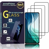 Xiaomi Mi 11i/ Mi 11X/ Mi 11X Pro 6.67" M2012K11G M2012K11AI M2012K11I (non compatible Xiaomi Mi 11/ Mi 11 Pro 6.81"): Lot / Pack de 3 Films de protection d'écran Verre Trempé