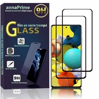 Samsung Galaxy A51 5G (2020) 6.5" SM-A516F A516F/DSN A516N A516B/DS A5160 (non compatible Galaxy A51 2019): Lot / Pack de 2 Films de protection d'écran Verre Trempé