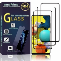 Samsung Galaxy A51 5G (2020) 6.5" SM-A516F A516F/DSN A516N A516B/DS A5160 (non compatible Galaxy A51 2019): Lot / Pack de 3 Films de protection d'écran Verre Trempé