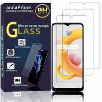 Realme C11 (2021)/ Realme C20/ C20A RMX3231 RMX3063 RMX3061 (non compatible avec Realme C11 (2020)): Lot / Pack de 3 Films de protection d'écran Verre Trempé