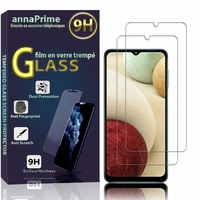 Samsung Galaxy F23/ M23 6.6" SM-E236B [Dimensions du téléphone: 165.5 x 77 x 8.4 mm]: Lot / Pack de 2 Films de protection d'écran Verre Trempé