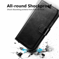 Xiaomi Redmi K40/ K40 Pro/ K40 Pro+ Plus/ K40 Ultra 6.67" M2012K11C M2012K11AC: Etui portefeuille Support Video cuir PU - NOIR