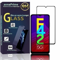 Samsung Galaxy F42 5G 6.6" SM-E426B SM-E426B/DS [Les Dimensions EXACTES du telephone: 167.2 x 76.4 x 9 mm]: 1 Film de protection d'écran Verre Trempé
