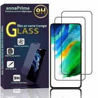 Samsung Galaxy S21 FE 5G 6.4" SM-G990B SM-G990B/DS G990U (non compatible avec Galaxy S21 5G 6.2"/ S20 FE 5G 6.5"): Lot / Pack de 2 Films de protection d'écran Verre Trempé