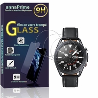 Samsung Galaxy Watch3 45mm 1.4" SM-R845F SM-R845U SM-R840 (non compatible avec Galaxy Watch3 41mm): Lot / Pack de 3 Films de protection d'écran Verre Trempé