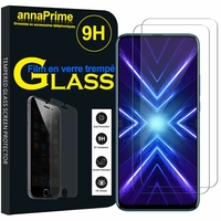 Realme Q3S/ Realme Q3T 6.6" RMX3461 RMX3462 RMX3463 (non compatible avec Realme Q3 5G 6.5"): Lot / Pack de 2 Films de protection d'écran Verre Trempé