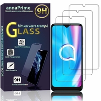 Alcatel 1S (2020) 6.22" 5028A 5028Y 5028D (non compatible avec Alcatel 1S (2019)/ 1S (2021)): Lot / Pack de 3 Films de protection d'écran Verre Trempé