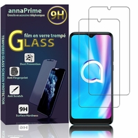 Alcatel 1SE (2020) 6.22" 5030F 5030U 5030D 5030E 5030A: Lot / Pack de 2 Films de protection d'écran Verre Trempé