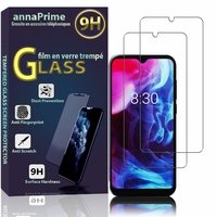 Archos Oxygen 63 6.26" [Dimensions du téléphone: 159.2 x 75.8 x 9.3 mm]: Lot / Pack de 2 Films de protection d'écran Verre Trempé