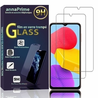 Samsung Galaxy F13 6.6" SM-E135F SM-E135F/DS: Lot / Pack de 2 Films de protection d'écran Verre Trempé