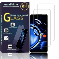 Xiaomi Redmi Note 11SE 6.5" (non compatible avec Xiaomi Redmi Note 11S 6.43"/ Note 11S 5G 6.6"): Lot / Pack de 2 Films de protection d'écran Verre Trempé