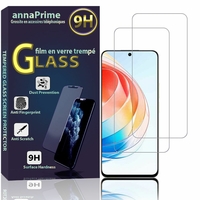 Honor X40i 6.7" DIO-AN00 [Dimensions du téléphone: 162.9 x 74.5 x 7.4 mm]: Lot / Pack de 2 Films de protection d'écran Verre Trempé