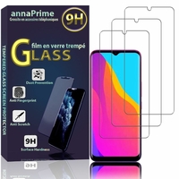 ITEL P36/ P36 Pro 6.5" [Dimensions du téléphone: 165.5 x 76 x 8.6 mm]: Lot / Pack de 3 Films de protection d'écran Verre Trempé