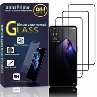 Oppo Reno8 6.43" PGBM10 (non compatible avec Oppo Reno8 Pro 6.62"): Lot / Pack de 3 Films de protection d'écran Verre Trempé