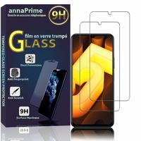 Vivo iQOO U5e 6.51" V2197A (non compatible avec vivo iQOO U5x): Lot / Pack de 2 Films de protection d'écran Verre Trempé