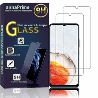 Vivo iQOO U5x 6.51" V2180GA (non compatible avec vivo iQOO U5e): Lot / Pack de 2 Films de protection d'écran Verre Trempé