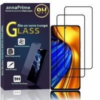 Xiaomi Poco F4 6.67" (non compatible avec Xiaomi Poco F4 GT): Lot / Pack de 2 Films de protection d'écran Verre Trempé