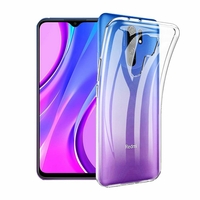 Xiaomi Redmi 9 6.53" M2004J19G M2004J19C (non compatible Xiaomi Redmi 9 (India)/ 9A/ 9C): Coque Silicone gel UltraSlim et Ajustement parfait - TRANSPARENT