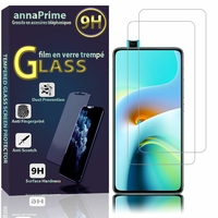 Xiaomi Redmi K30 Ultra 6.67" M2006J10C (non compatible Xiaomi Redmi K30) [Les Dimensions EXACTES du telephone: 163.3 x 75.4 x 9.1 mm]: Lot / Pack de 2 Films de protection d'écran Verre Trempé