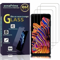 Samsung Galaxy Xcover Pro 6.3" SM-G715FN/DS G715FN G715F G715W G715U G715U1: Lot / Pack de 3 Films de protection d'écran Verre Trempé