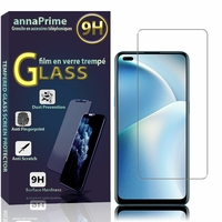 Oppo A93 4G/ Reno4 F/ Reno4 Lite/ F17 Pro 6.43" CPH2121 SPH2209 CPH2125 CPH2119 (non compatible Oppo A93 5G/ Reno 4/ Oppo F17): 1 Film de protection d'écran Verre Trempé