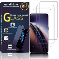 OnePlus Nord CE 5G/ Nord Core Edition 5G 6.43" EB2101 EB2103 [Les Dimensions EXACTES du telephone: 159.2 x 73.5 x 7.9 mm]: Lot / Pack de 3 Films de protection d'écran Verre Trempé
