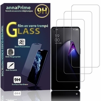 Oppo Reno8 6.43" PGBM10 (non compatible avec Oppo Reno8 Pro 6.62"): Lot / Pack de 3 Films de protection d'écran Verre Trempé