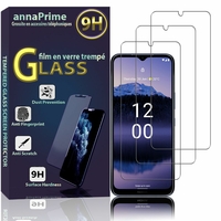 Nokia G11 Plus 6.52" (non compatible avec Nokia G11 6.5"): Lot / Pack de 3 Films de protection d'écran Verre Trempé