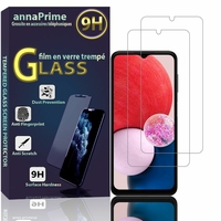 Samsung Galaxy A13 (SM-A137) 4G 6.6" SM-A137F (non compatible avec Galaxy A13 5G 6.5"): Lot / Pack de 2 Films de protection d'écran Verre Trempé