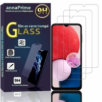 Samsung Galaxy A13 (SM-A137) 4G 6.6" SM-A137F (non compatible avec Galaxy A13 5G 6.5"): Lot / Pack de 3 Films de protection d'écran Verre Trempé