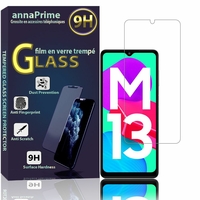 Samsung Galaxy M13 5G 6.5" SM-M136B SM-M136B/DS (non compatible avec Samsung Galaxy M13 4G 6.6"): 1 Film de protection d'écran Verre Trempé