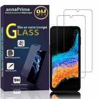 Samsung Galaxy Xcover6 Pro/ Xcover Pro 2 6.6" SM-G736U SM-G736U1 (non compatible avec Galaxy Xcover Pro 6.3"): Lot / Pack de 2 Films de protection d'écran Verre Trempé