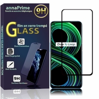 Realme 8s 5G 6.5" RMX3381 [Dimensions du téléphone: 162.5 x 74.8 x 8.8 mm]: 1 Film de protection d'écran Verre Trempé