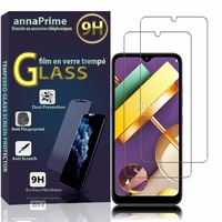 LG K22 6.2" LMK200Z LMK200E LMK200B LM-K200: Lot / Pack de 2 Films de protection d'écran Verre Trempé