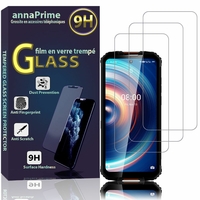 OUKITEL WP10 6.67" [Dimensions du téléphone: 178 x 83.4 x 17.6 mm]: Lot / Pack de 3 Films de protection d'écran Verre Trempé