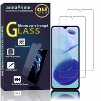 Ulefone Note 12P 6.82" [Les Dimensions EXACTES du telephone: 173.6 x 79.1 x 10.2 mm]: Lot / Pack de 2 Films de protection d'écran Verre Trempé