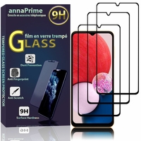 Samsung Galaxy A13 LTE 4G 6.6" SM-A135F SM-A135M (non compatible avec Galaxy A13 5G 6.5"): Lot / Pack de 3 Films de protection d'écran Verre Trempé