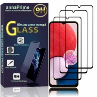 Samsung Galaxy A13 (SM-A137) 4G 6.6" SM-A137F (non compatible avec Galaxy A13 5G 6.5"): Lot / Pack de 3 Films de protection d'écran Verre Trempé