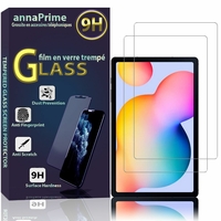 Samsung Galaxy Tab S6 Lite (2022) 10.4" SM-P613 SM-P619 (non compatible avec Galaxy Tab S6 10.5"): Lot / Pack de 2 Films de protection d'écran Verre Trempé