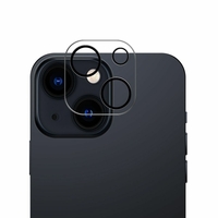 Apple iPhone 13 6.1" A2633 A2482 A2631 A2634 A2635 (non compatible avec iPhone 13 Pro/ 13 Pro Max/ 13 mini): 1 Protection Objectif Caméra Arrière en Verre Trempé 9H Haute Définition avec Cercle De Lumière Flash Noir