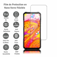 DOOGEE V20 5G 6.43" [Dimensions du téléphone: 170.5 x 81.2 x 14 mm]: 1 Film Protection d'écran en Verre Nano Fléxible, Dureté 9H Inrayable Incassable Invisible Ultra Résistant