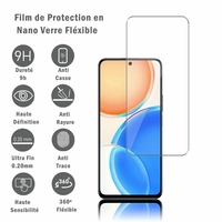 Honor X8 6.7" TFY-LX1 TFY-LX2 TFY-LX3 [Dimensions du téléphone: 163.4 x 74.7 x 7.5 mm]: 1 Film Protection d'écran en Verre Nano Fléxible, Dureté 9H Inrayable Incassable Invisible Ultra Résistant
