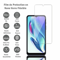 Motorola Moto G50 5G 6.5" (non compatible Motorola Moto G50 164.9mn): 1 Film Protection d'écran en Verre Nano Fléxible, Dureté 9H Inrayable Incassable Invisible Ultra Résistant