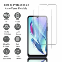 Motorola Moto G50 5G 6.5" (non compatible Motorola Moto G50 164.9mn): 2 Films Protection d'écran en Verre Nano Fléxible, Dureté 9H Inrayable Incassable Invisible Ultra Résistant
