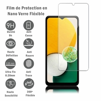 Samsung Galaxy A13 5G 6.5" SM-A136U SM-A136U1: 1 Film Protection d'écran en Verre Nano Fléxible, Dureté 9H Inrayable Incassable Invisible Ultra Résistant